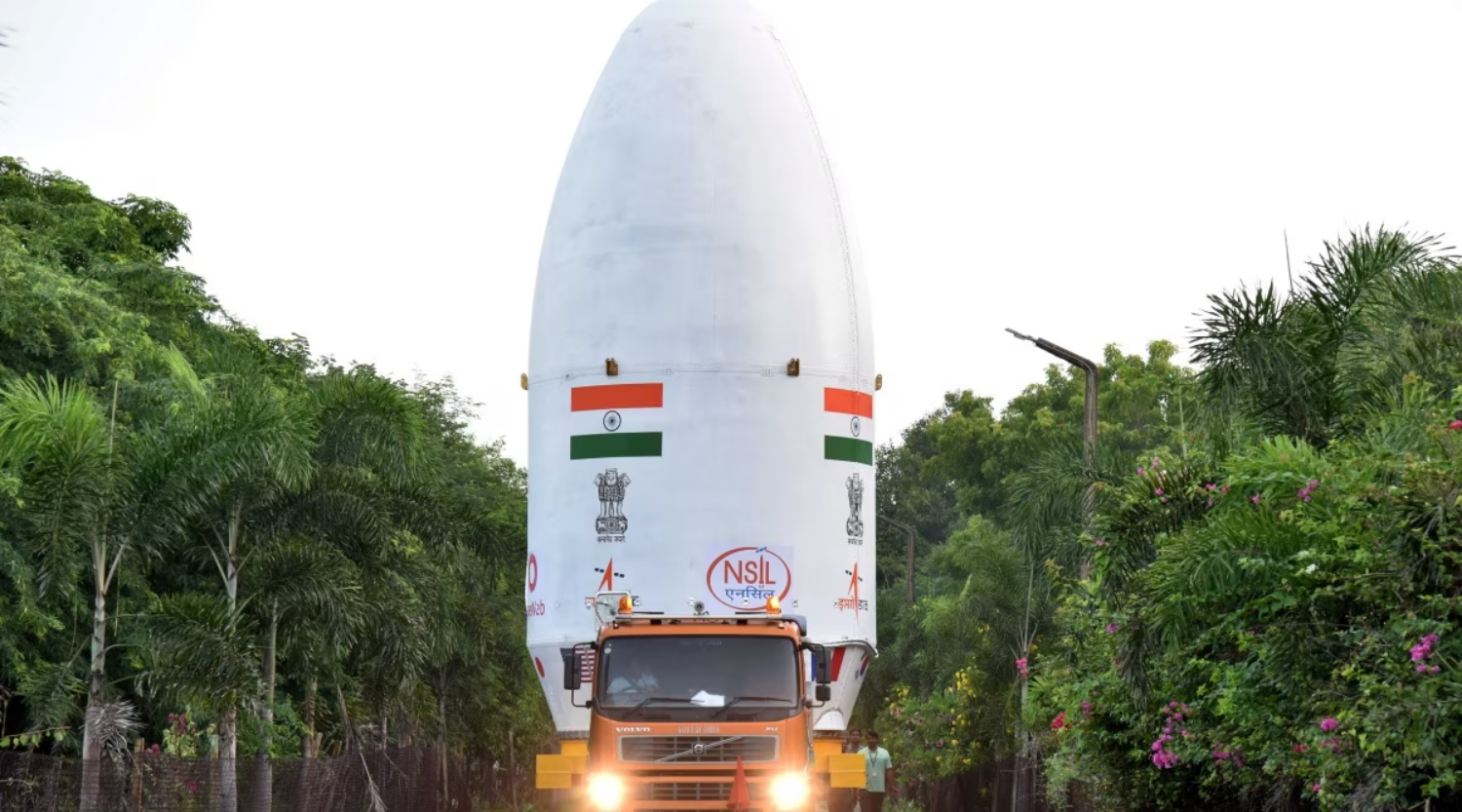 ISRO’s dedicated commercial satellite mission LVM3-M2/OneWeb India-1 lifts off